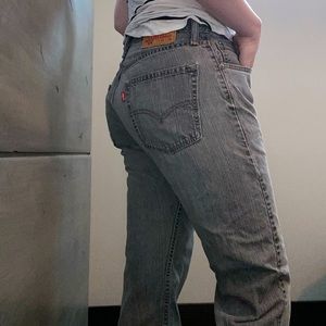 Vintage gray levi’s